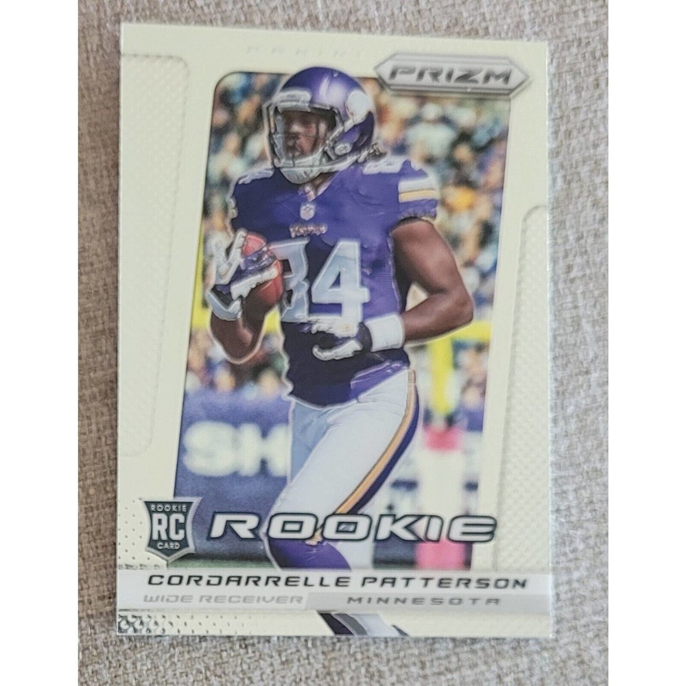 2013 Panini Silver‎ Prizm Cordarrelle Patterson #216 RC Rookie Vikings